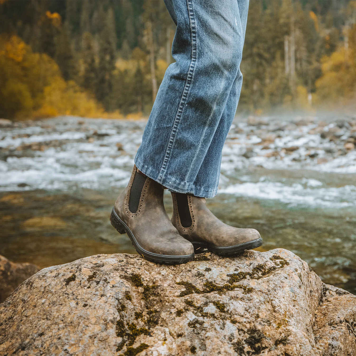 Blundstone 1351 - Originals Women's High Top Rustic Brown - Image 7