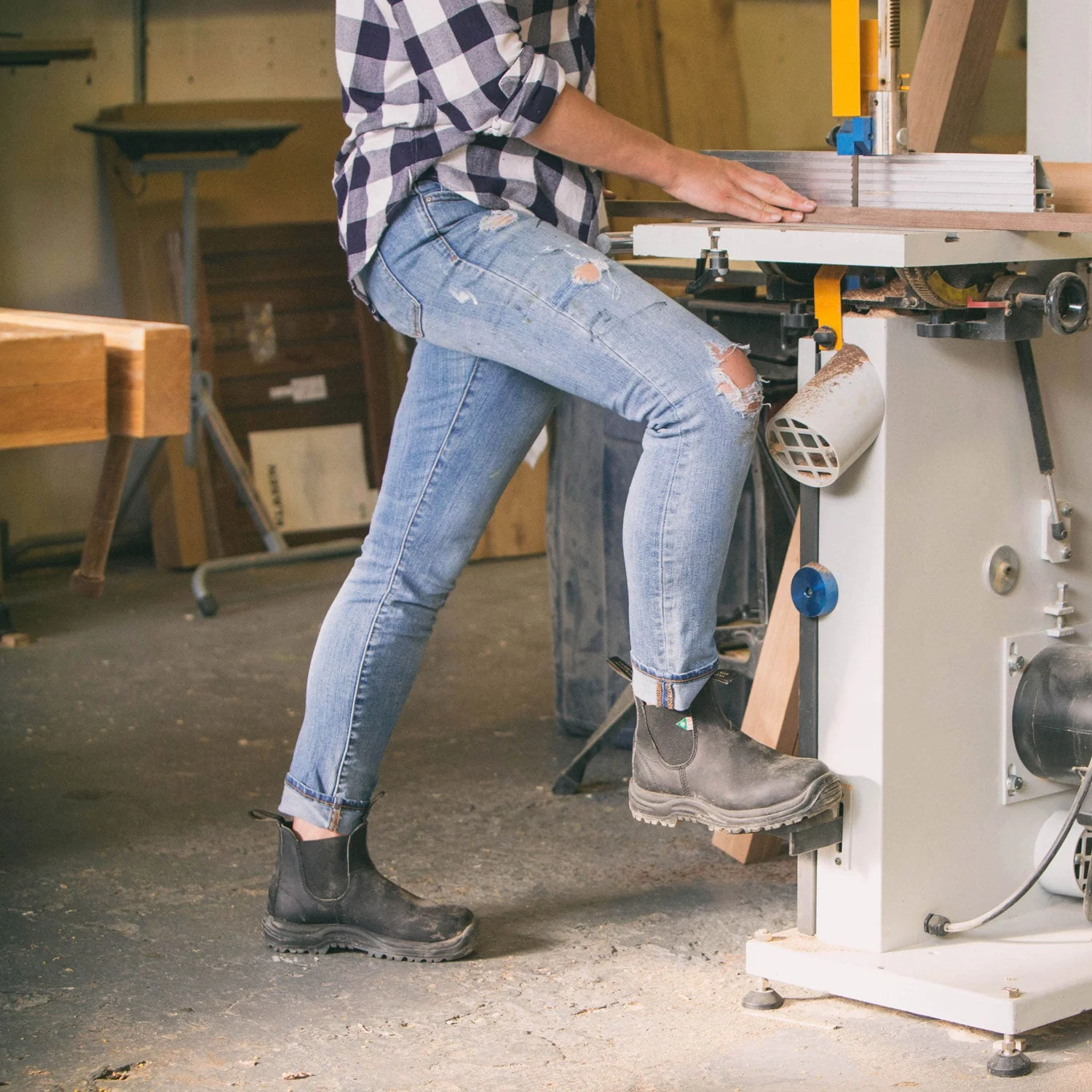 Blundstone 163 - Work & Safety Boot Black - Image 8