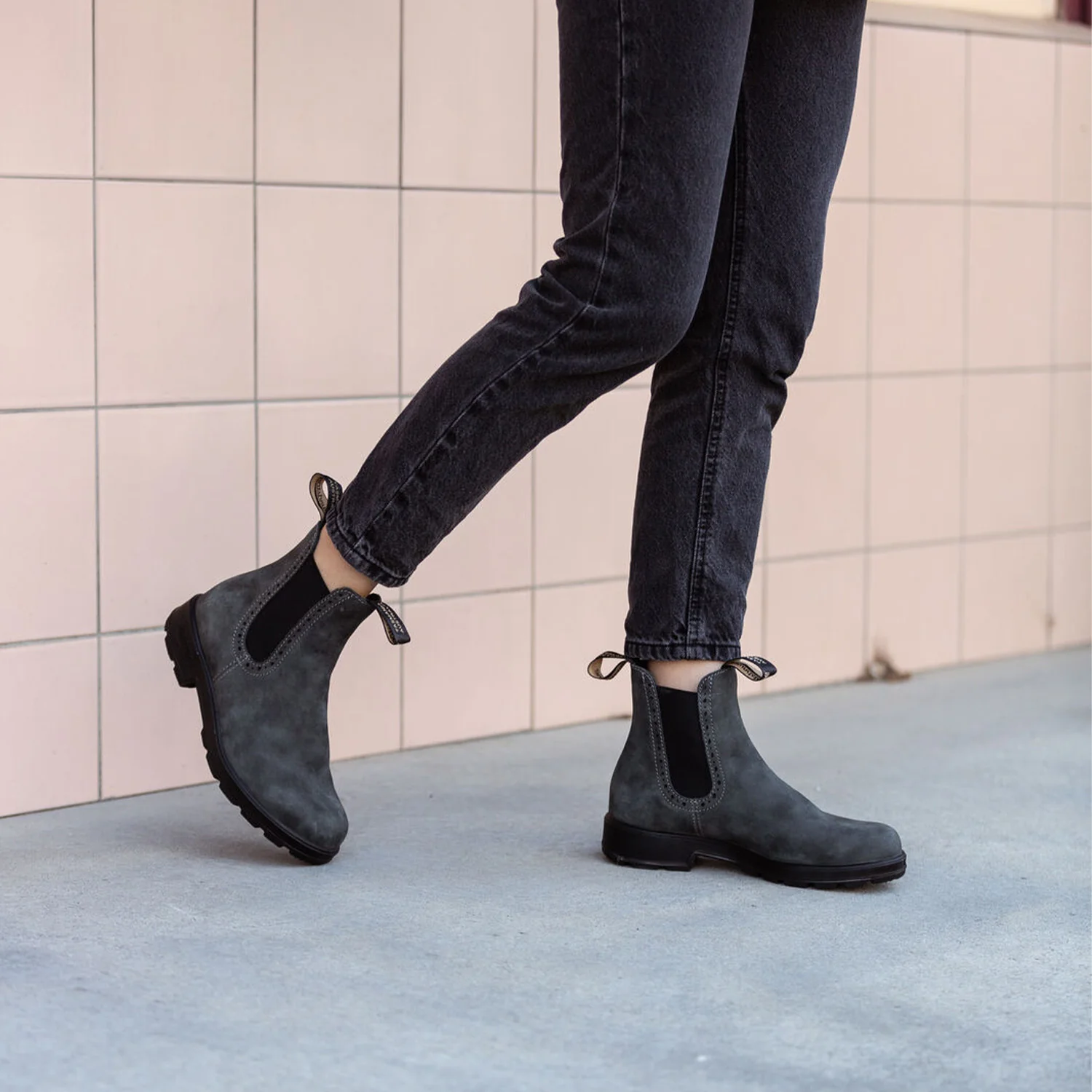 Blundstone 1630 - Originals Women's High Top Rustic Black - Image 7