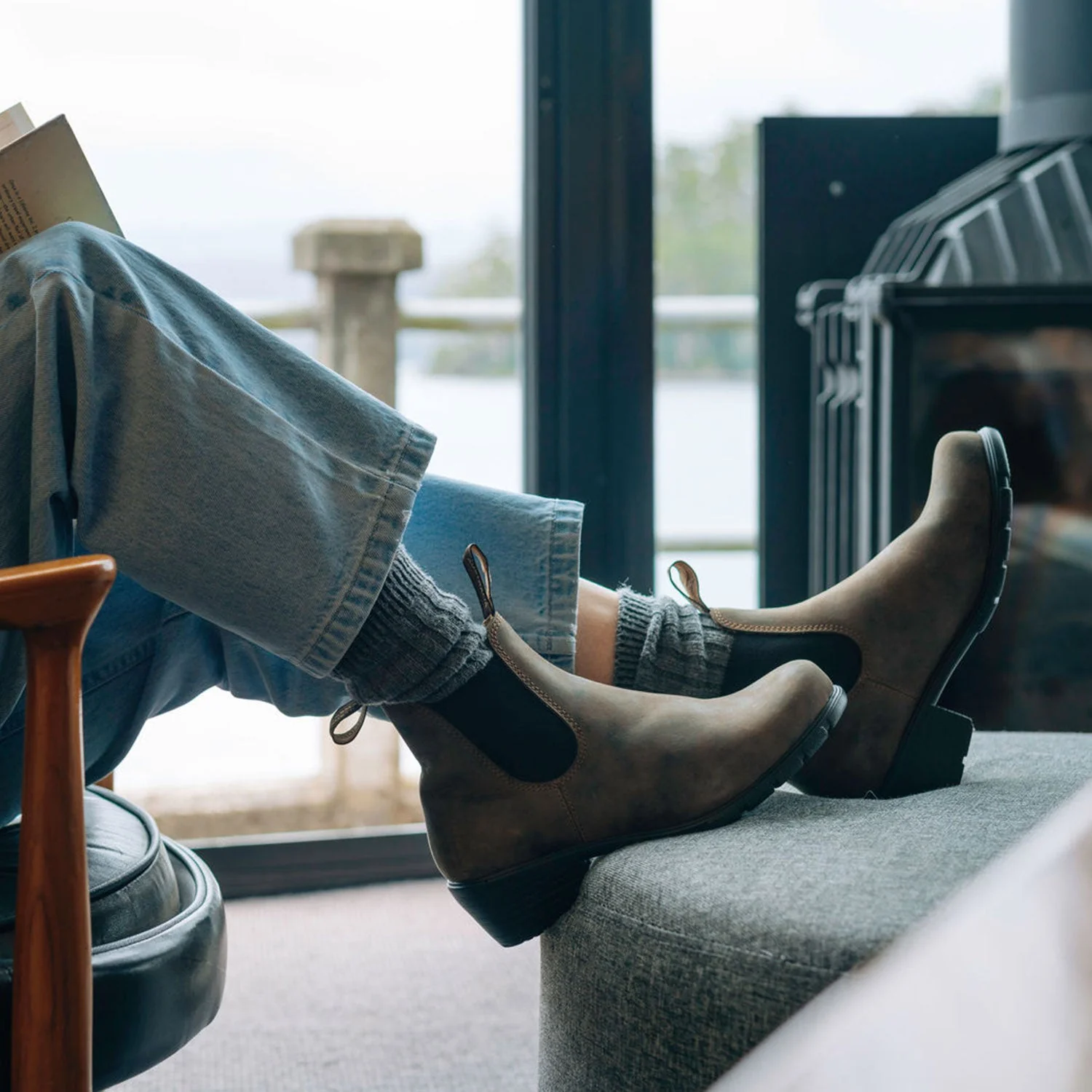 Blundstone 1677 - Women's Series Heel Rustic Brown - Image 5