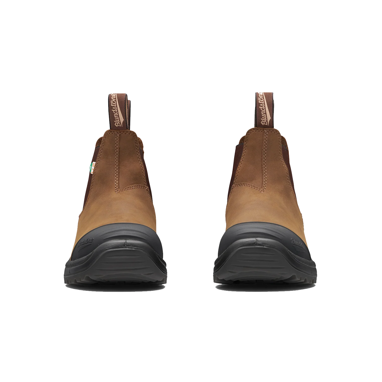 Blundstone 169 - Work & Safety Boot Rubber Toe Cap Saddle Brown - Image 5