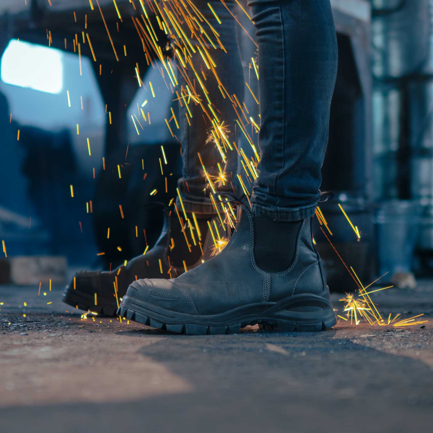 Blundstone 968 - XFR Work & Safety Boot Black - Image 6